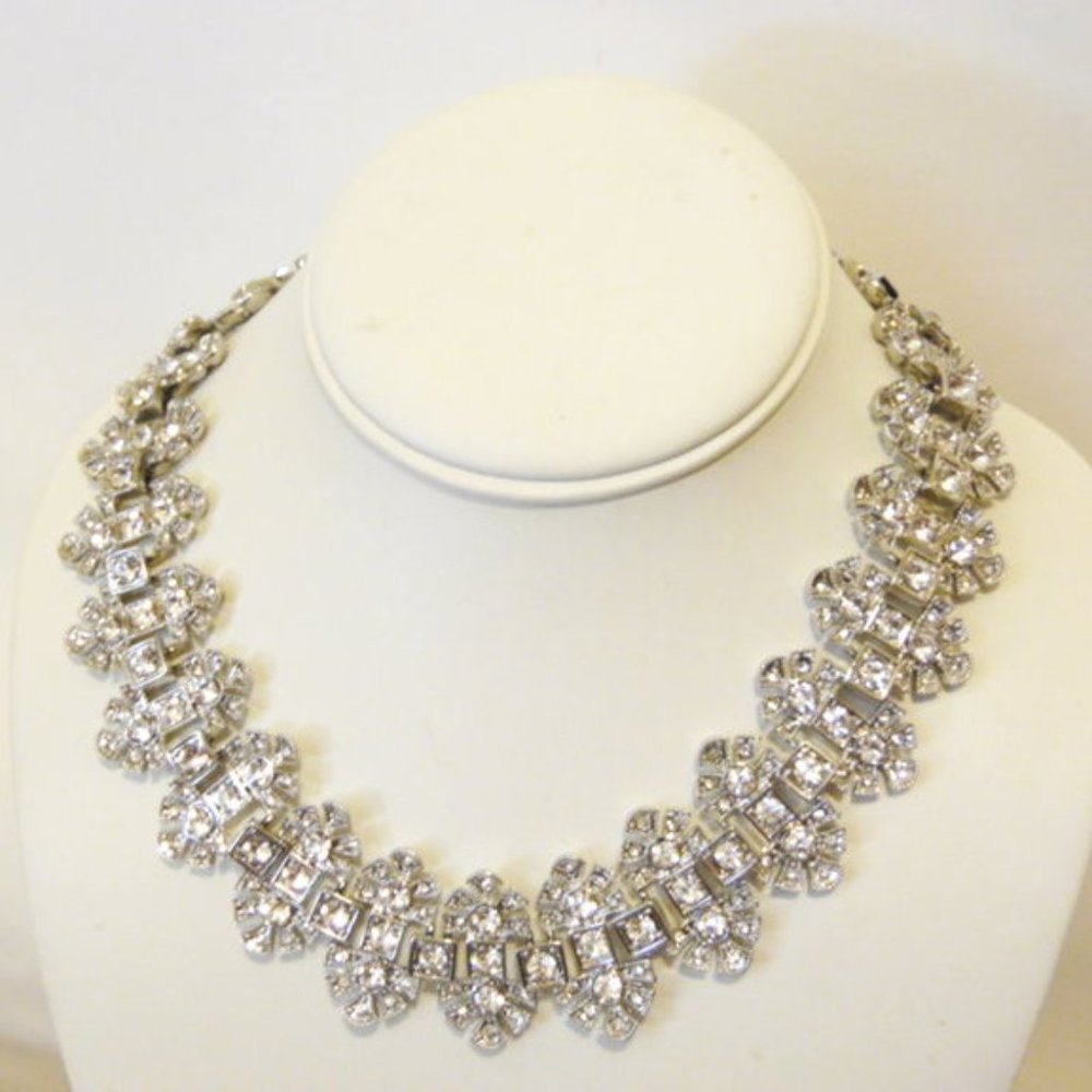 Real Collectibles by Adrienne Jeweled Station Necklace